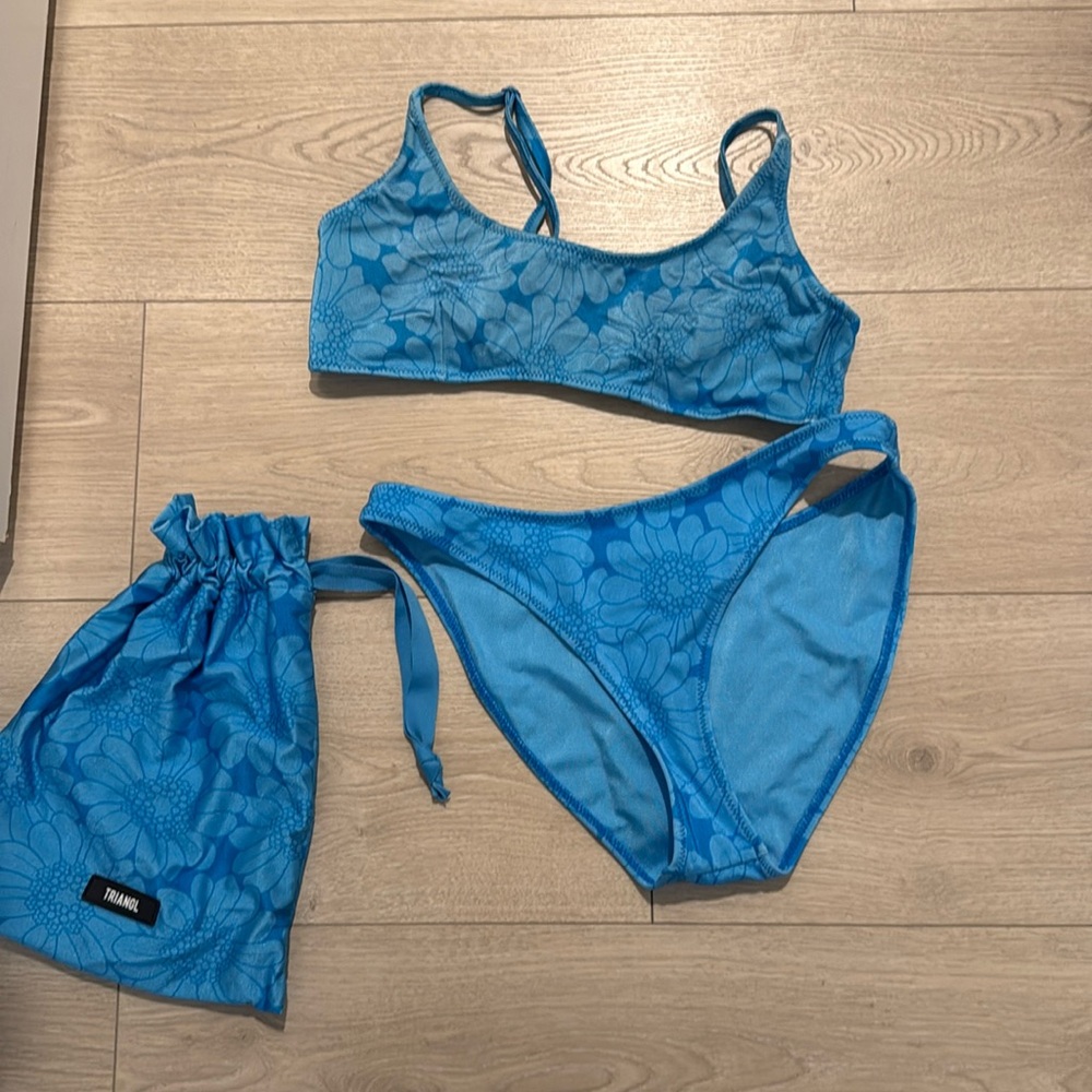 Triangle Daisy Bikini